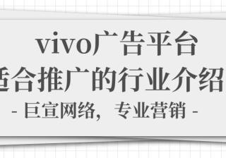 哪些行业适合在vivo推广？效果如何？为您解答！