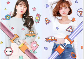 美图秀秀敦促人们要注意安全驾驶哦~