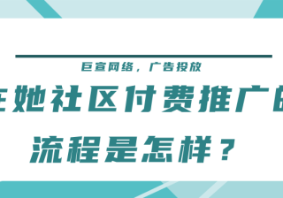在她社区付费推广的流程是怎样？开户需要多长时间？