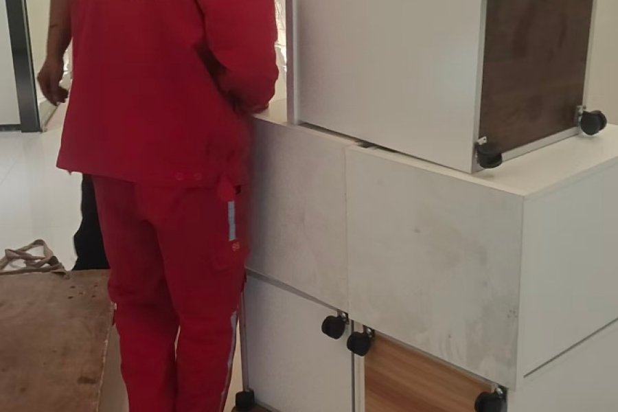 西安搬家现场防护作业