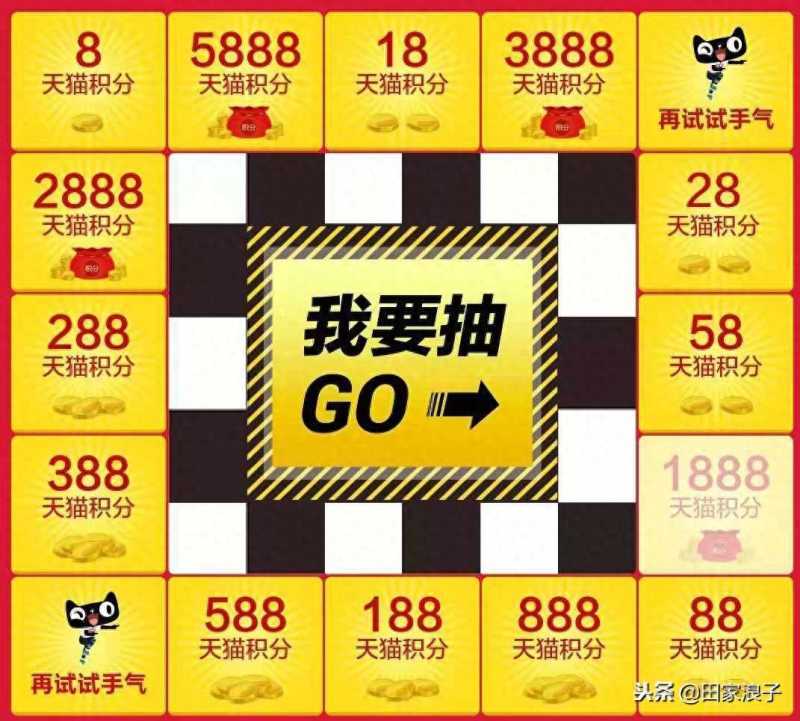 天猫积分抽奖攻略大全（2023年天猫积分兑换方式）