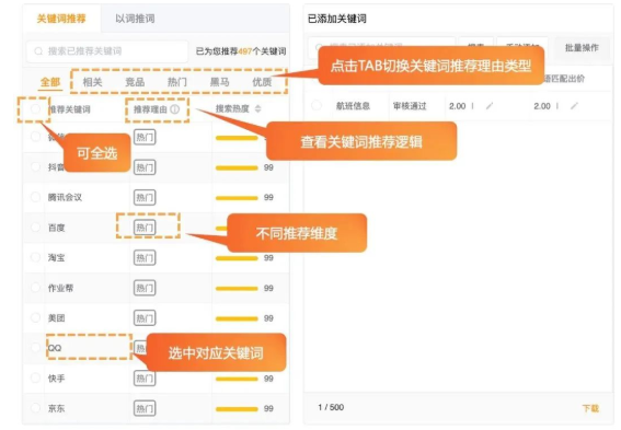 产品快报｜EMI推词工具，搜索场景增量 | 小米广告推广
