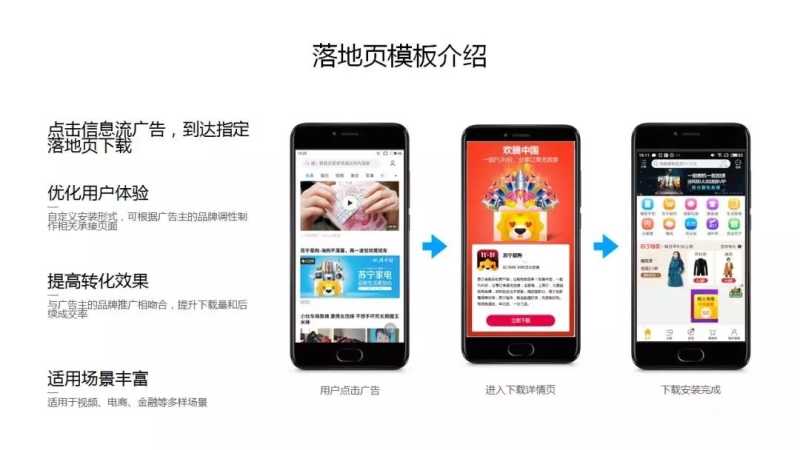 魅族应用商店推广广告落地页模板说明！