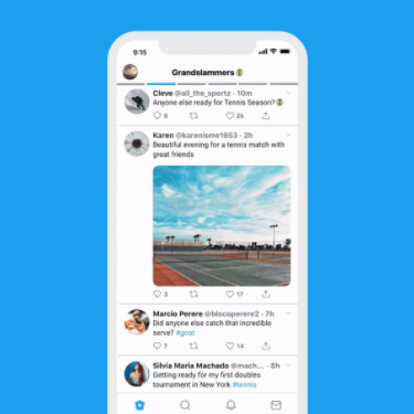 置顶Twitter列表的品牌化玩法