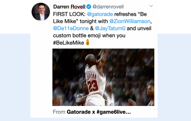 成功案例 | 佳得乐： 怀旧球赛+Twitter营销=数据翻倍、好评如潮！