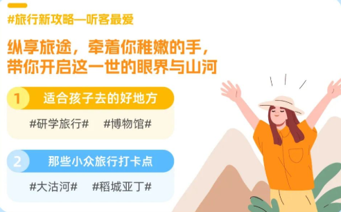 哪种生活更动听？喜马拉雅启发式话题任你pick | 喜马拉雅广告营销